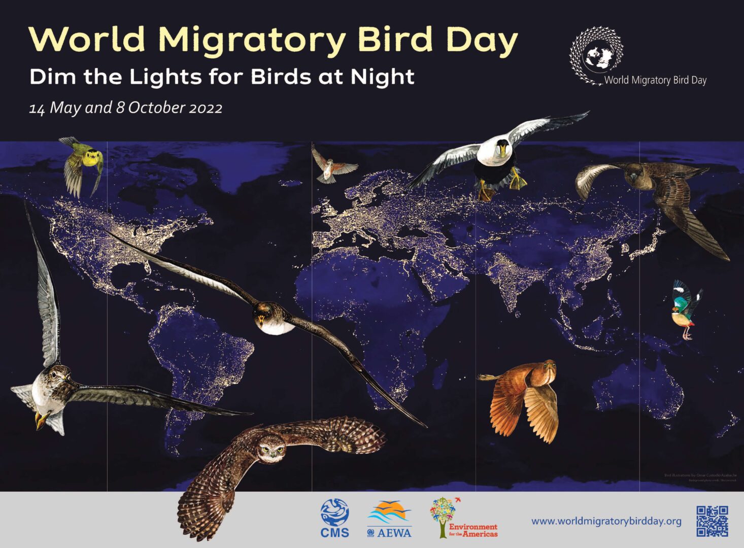 World Migratory Bird Day poster 2022