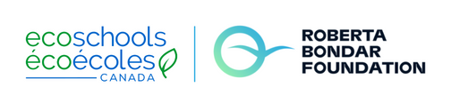 EcoSchools and Roberta Bondar Foundation combindation logo