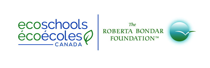 Old EcoSchools and Roberta Bondar Foundation combination logo
